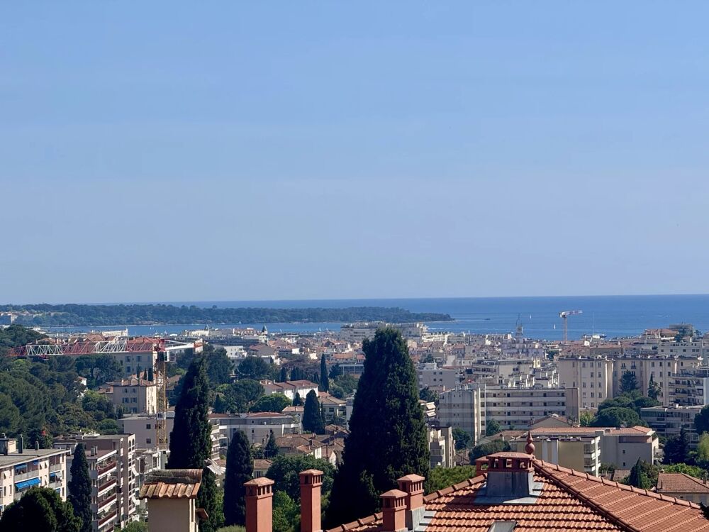 Le Cannet vente appartement 3P vue mer