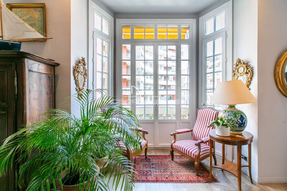 Vente Appartement Nice Bas Gambetta, élégant 3 pièces rénové avec cave à deux pas Nice