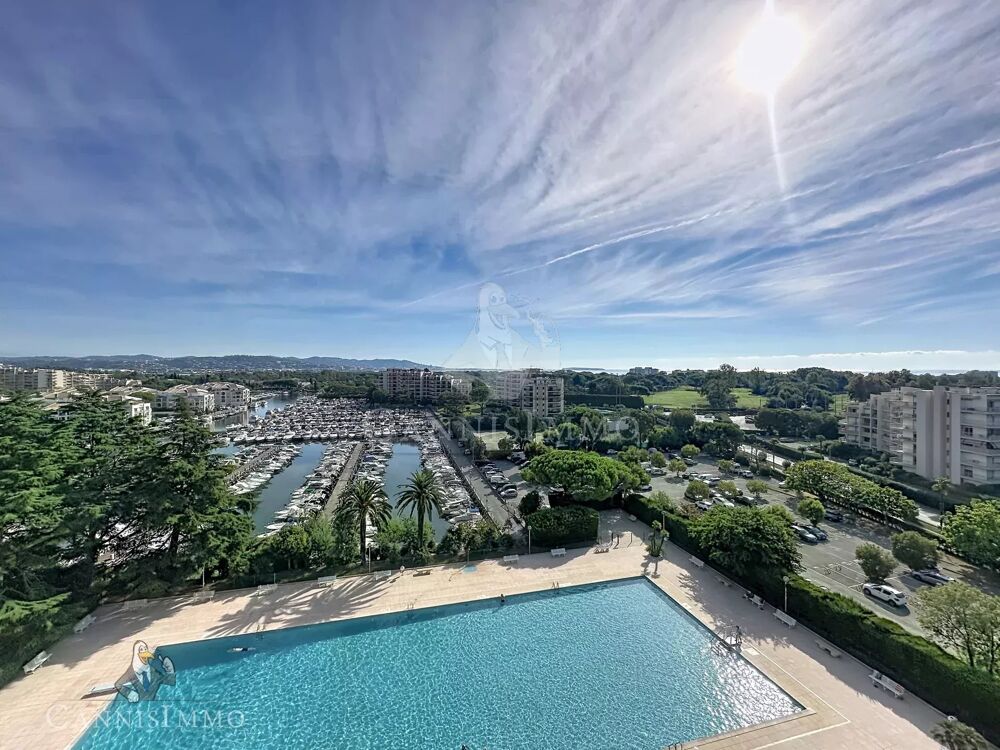 3 pièces vue mer Cannes Marina Mandelieu