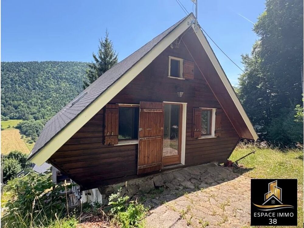 Vente Maison Chalet de charme au Col de l'Arzelier (38650) - 58 m² - 4 pièces Château-bernard