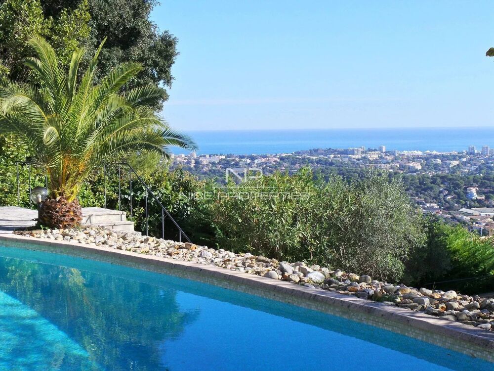 Vente Maison Villa Provençale avec vue mer panoramique à 15 minutes du centre Vallauris