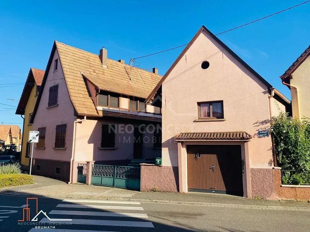 Vente Maison Maison de charme avec dépendance – 135 m² – 4 chambres. Niederschaeffolsheim