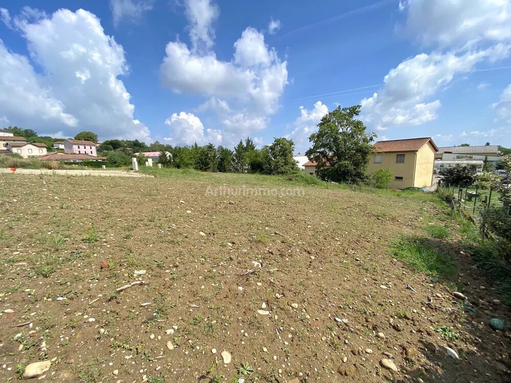 Vente Terrain Terrain 370 m² - CHALAMONT Centre Chalamont