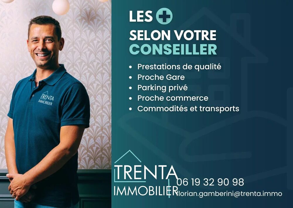 Vente Appartement Appartement de caractère rénové – 2 chambres - Secteur Gare Voiron