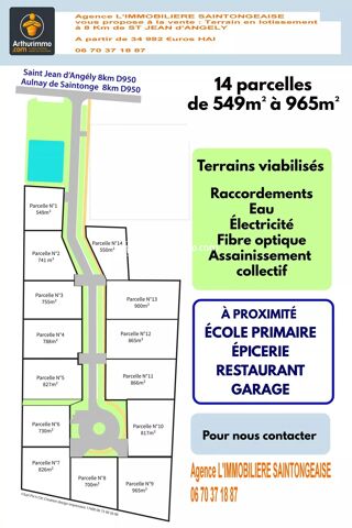  Terrain � vendre 549 m�