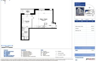  Appartement à vendre 2 pièces 41 m²