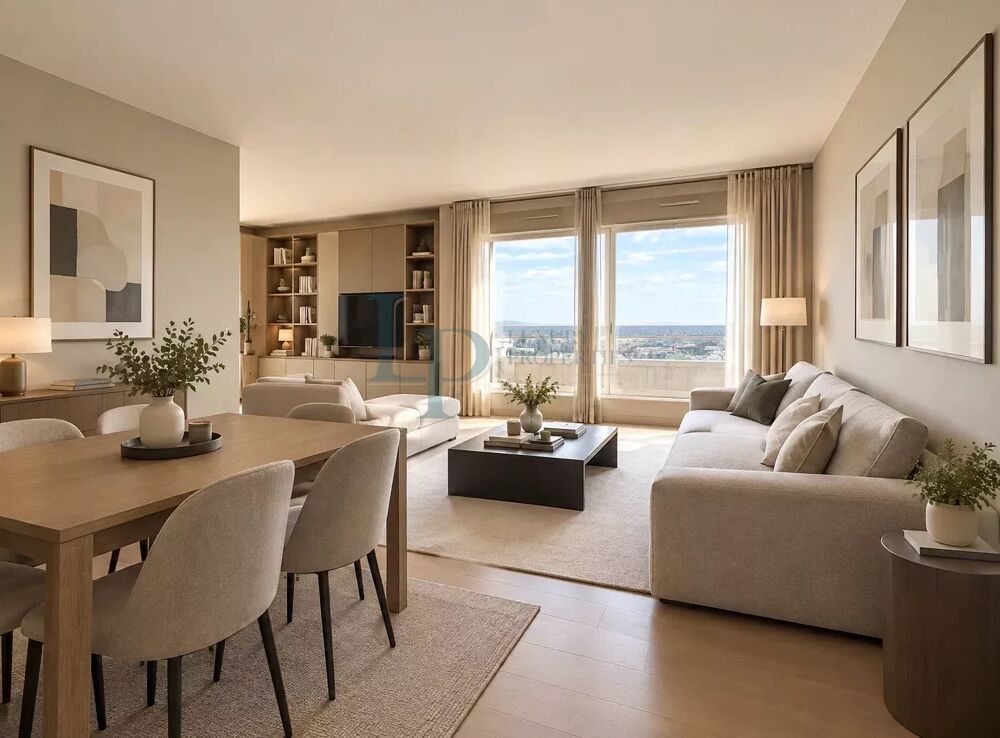 Vente Appartement Appartement 5 pièces – 101 m² – Balcon – 2 parkings – Issy-les-M Issy-les-moulineaux