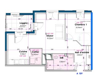  Appartement � vendre 2 pi�ces 55 m�