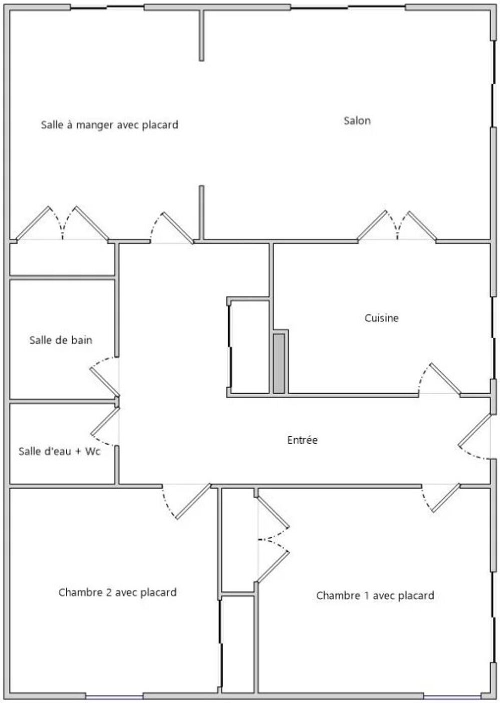 Vente Appartement Appartement 3/4 pices de 89 m avec jardin et piscine hors sol, Marseille 13