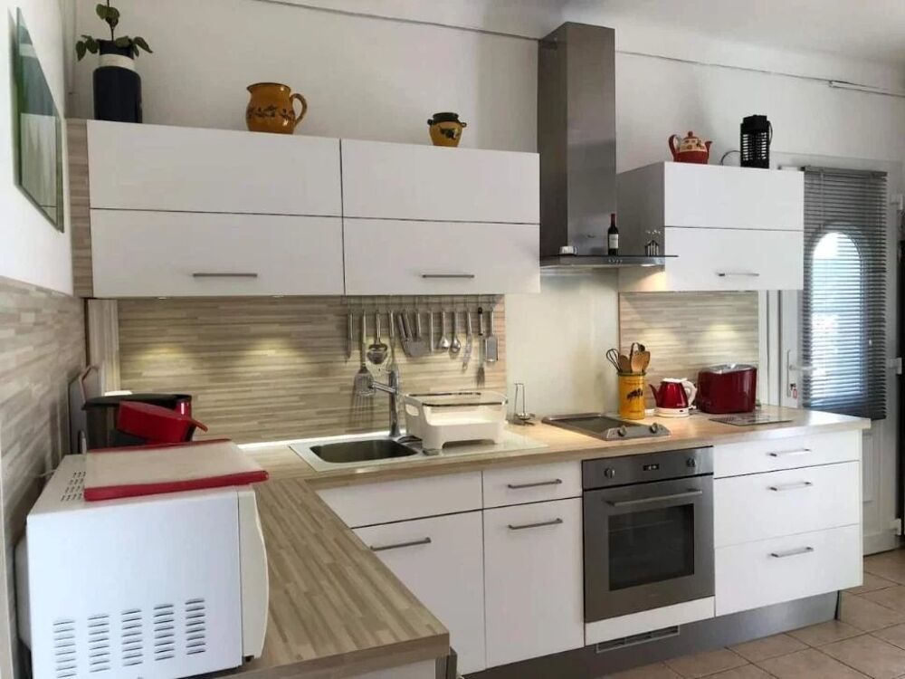 Trois pièces avec un jardin de 300m2 et terrasse