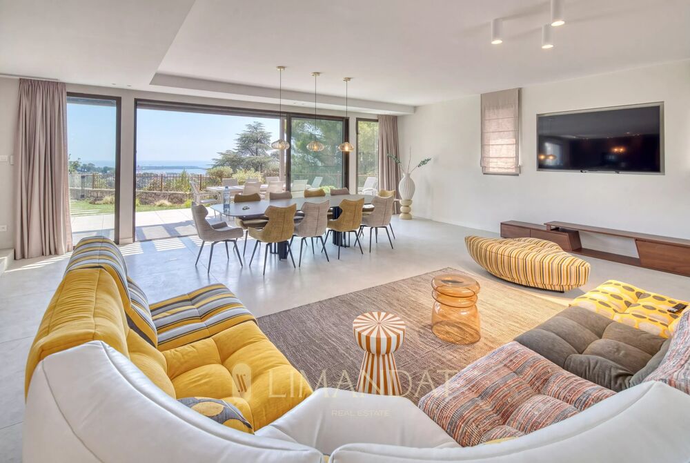 Location Maison Le Cannet - Villa 4 suites - Vue Mer - Piscine chauffée - Dépend Le cannet