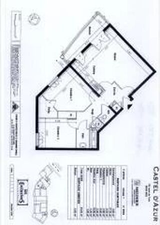  Appartement � vendre 3 pi�ces 55 m�