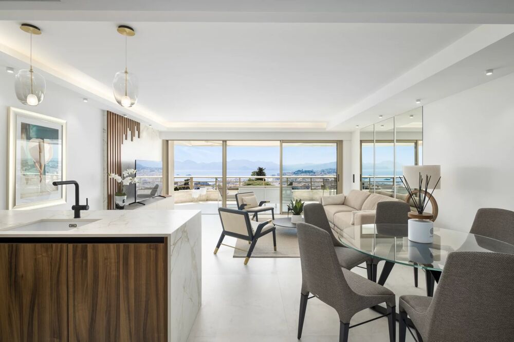 Cannes La Californie Vue Mer Superbe 4 pièces de 92 m²