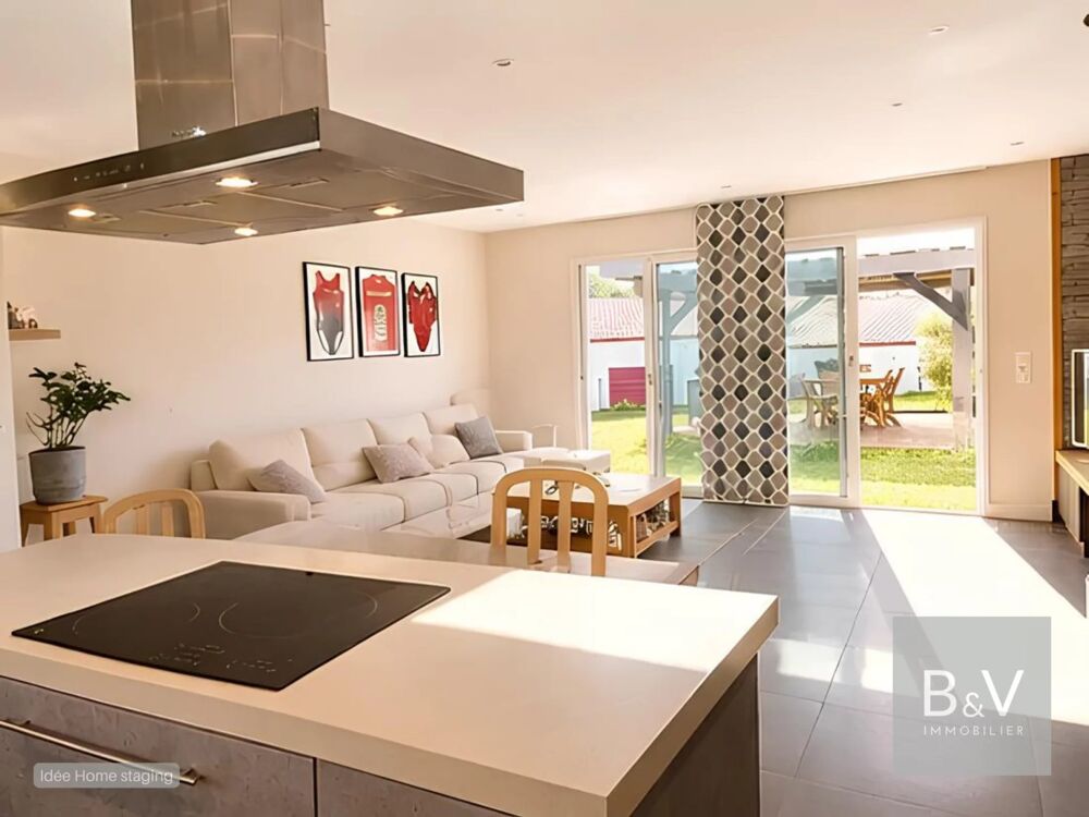 Superbe villa familiale contemporaine de 131 m2, plain-pied au c
