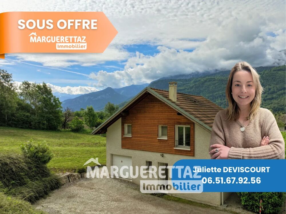 Vente Maison Maison 120m² habitables - 1001m² de terrain - MARIGNIER Marignier