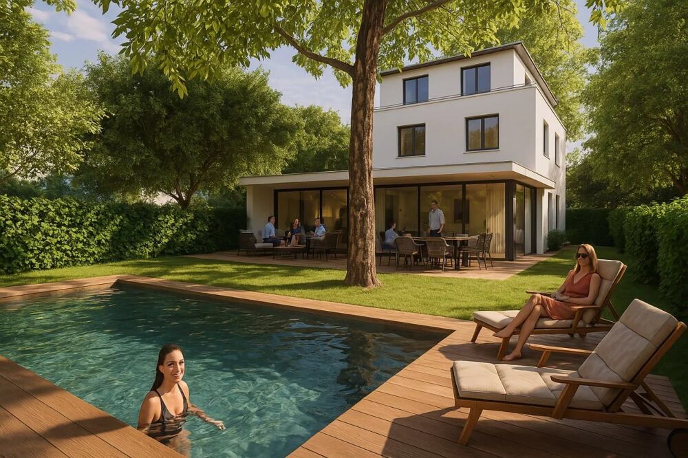 Orangerie, maison bourgeoise entièrement rénovée de 521 m² avec