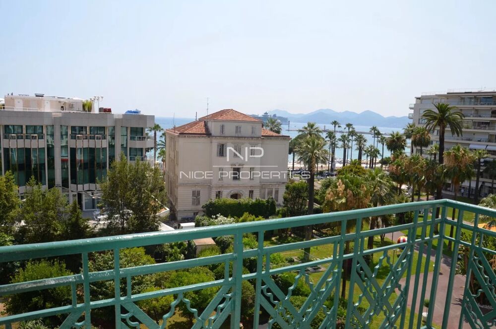 5 pièces avec vue mer à deux pas de la Croisette