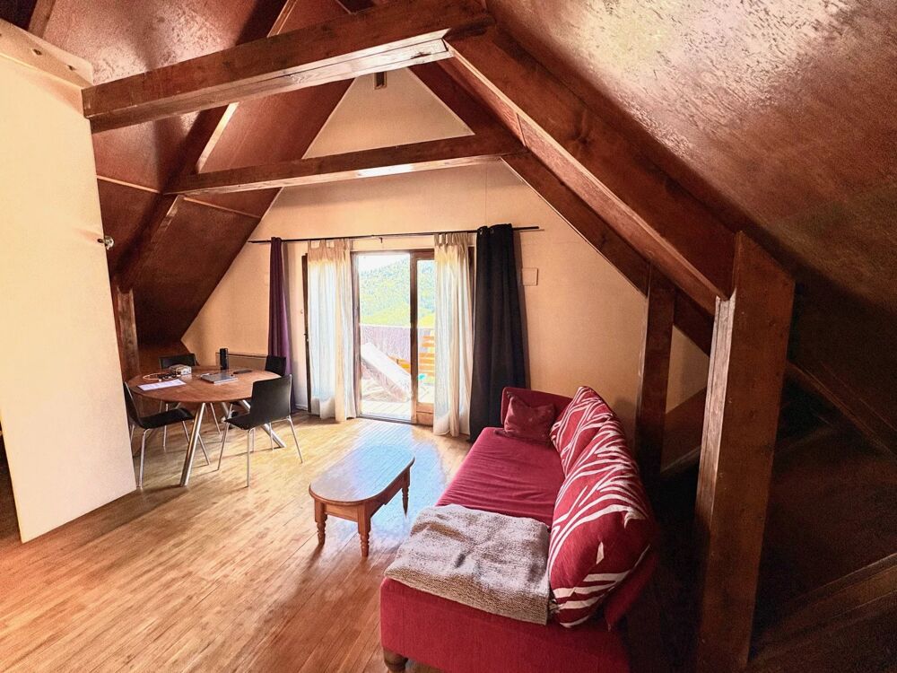 Vente Maison Chalet de charme au Col de l'Arzelier (38650) - 58 m² - 4 pièces Château-bernard