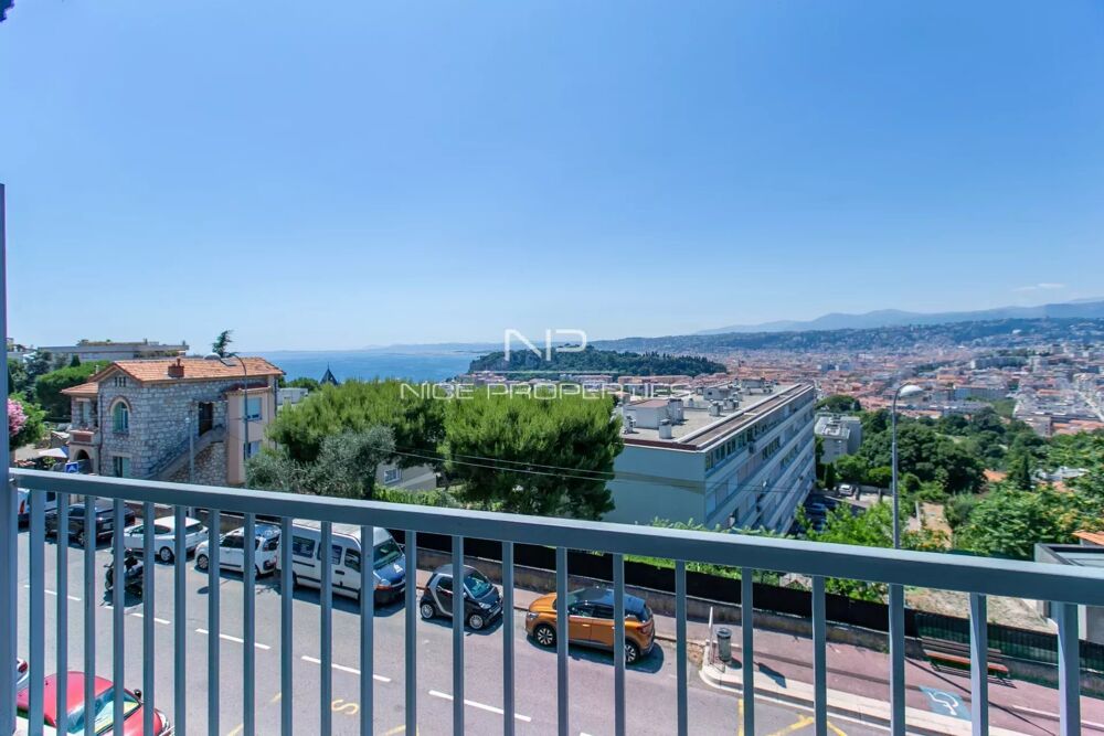 Vente Appartement Nice Mont Boron, beau 3 pièces à moderniser avec superbe vue pan Nice