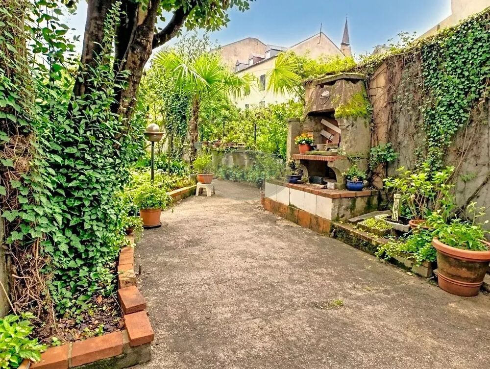 maison de ville, jardin, garage