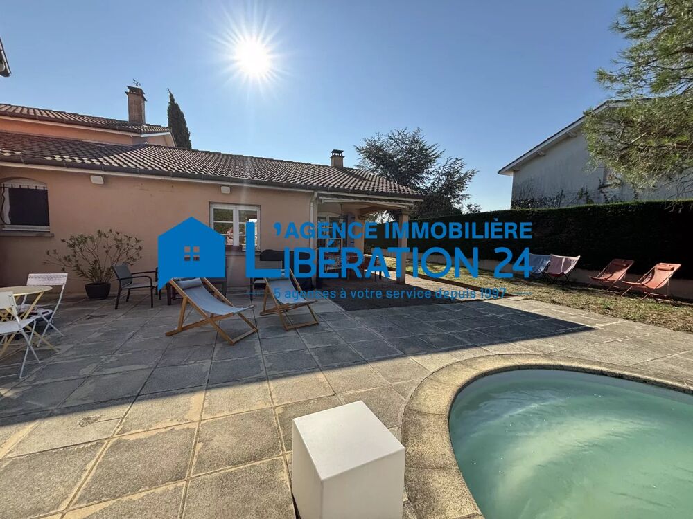 Vente Maison Maison familiale de 190 m² avec piscine, beaux volumes et cadre Veauche