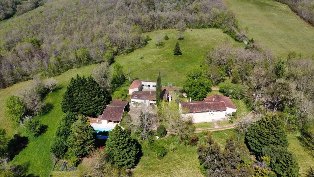 Vente Maison Domaine authentique 39ha Tarn Puycelsi