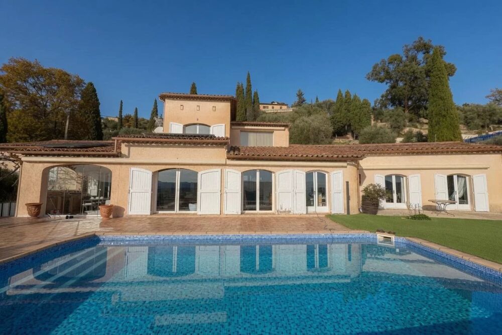 Vente Maison Villa d'exception avec vue mer panoramique Cabris
