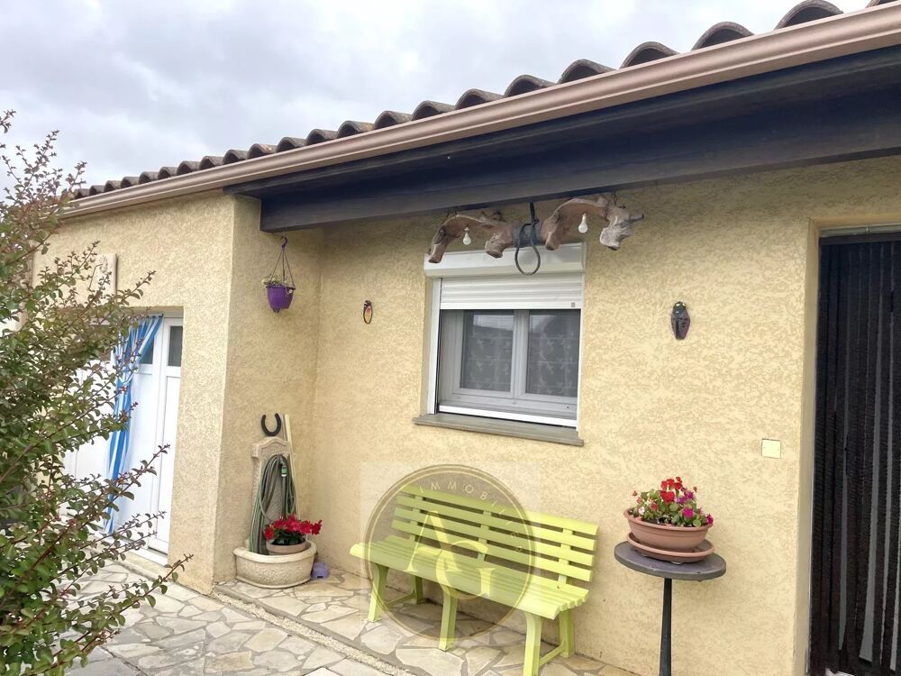 Vente Maison Maison plain pied 100m2 T4 avec jardin et garage à Pennautier Pennautier