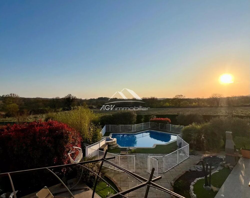 15 min Alès - Villa 176 m² - 5 chambres avec piscine, abris et g
