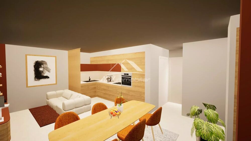 Centre ville, maison neuve 63 m² sur terrain 263 m²