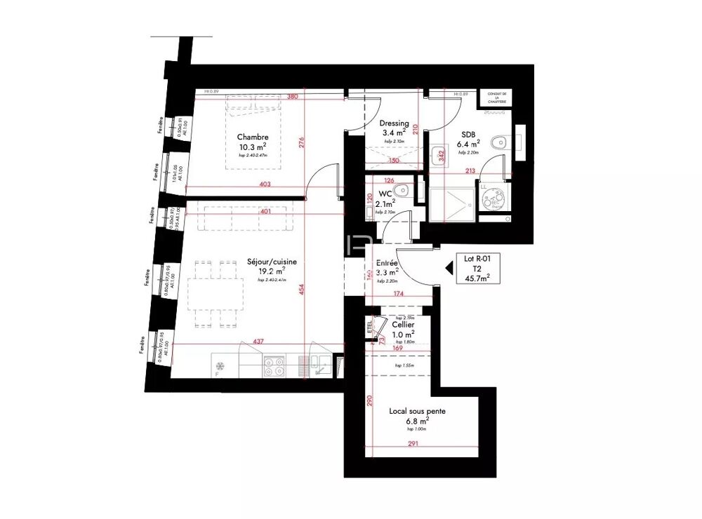 Vente Appartement Nice, Musiciens, apparemment de 2 pièces rénové, investissement Nice