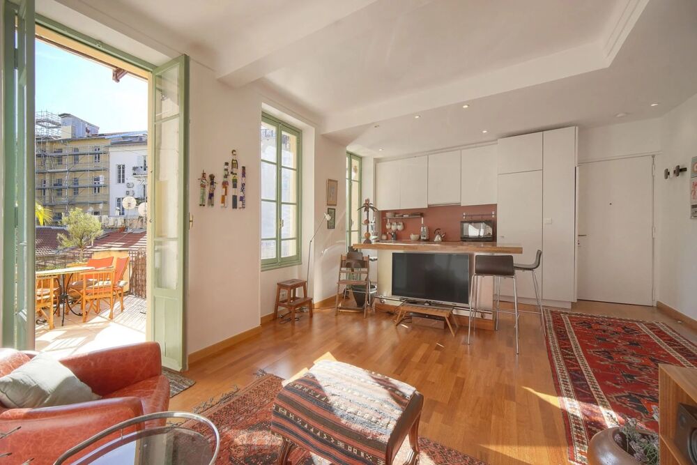 Vente Appartement Rue Masséna – magnifique 3-pièces ensoleillé avec terrasse a pie Nice