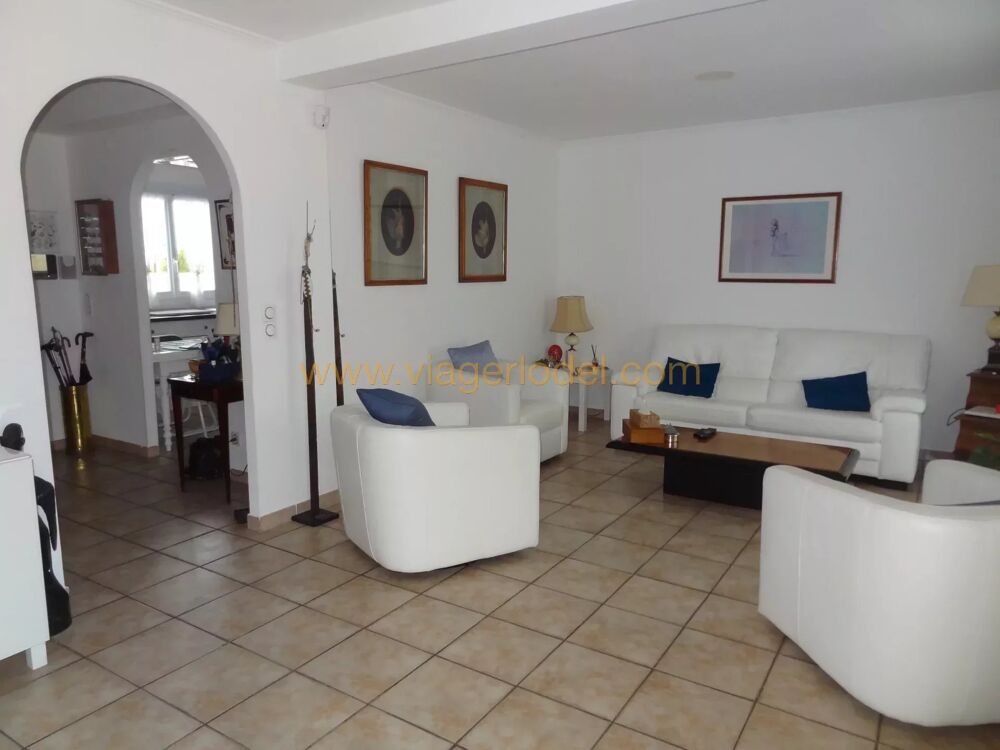 Vente Viager Rf. 9278 - VENTE AVEC RESERVE DU DROIT D'USAGE ET D'HABITATION Frontignan