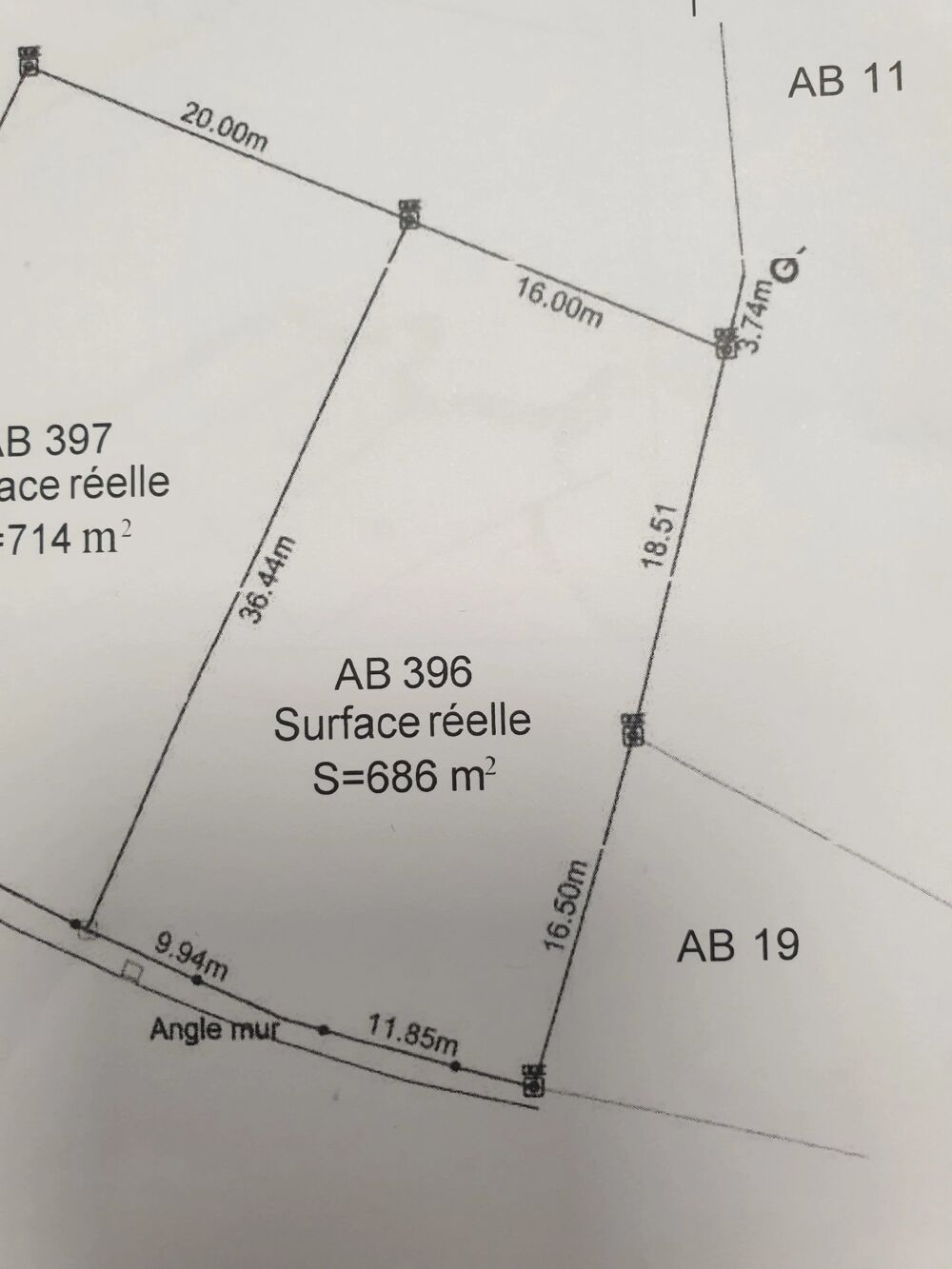 Vente Terrain FOURDRAIN Fourdrain