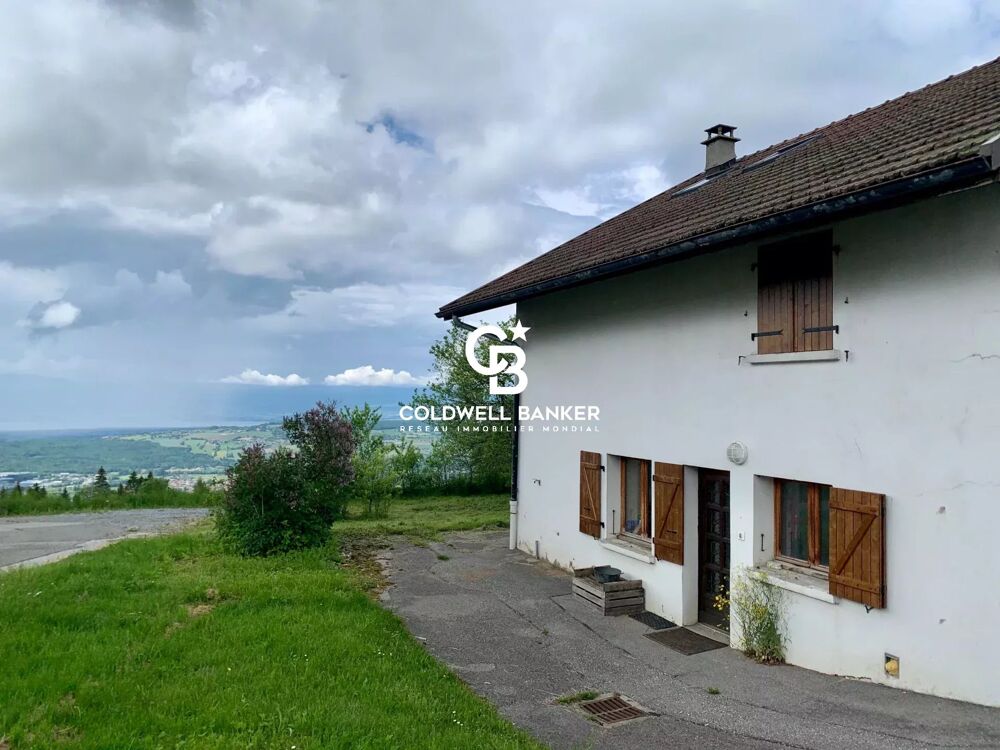 Vente Maison Maison de village avec vue dégagée sur le Lac Léman – 110 m² – S Saxel