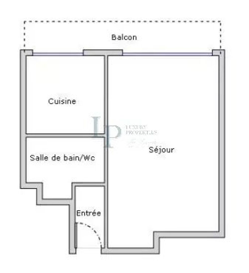 Vente Appartement Courbevoie - Studio de 32 m² avec balcon filant Sud-Est, à réinv Courbevoie