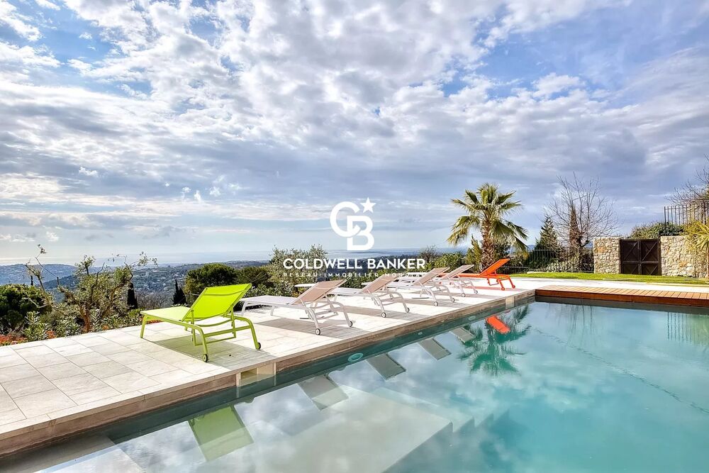 Vente Maison Saint-Jeannet - Villa d'Exception de 300 m² avec Vue Mer Panoram Saint-jeannet