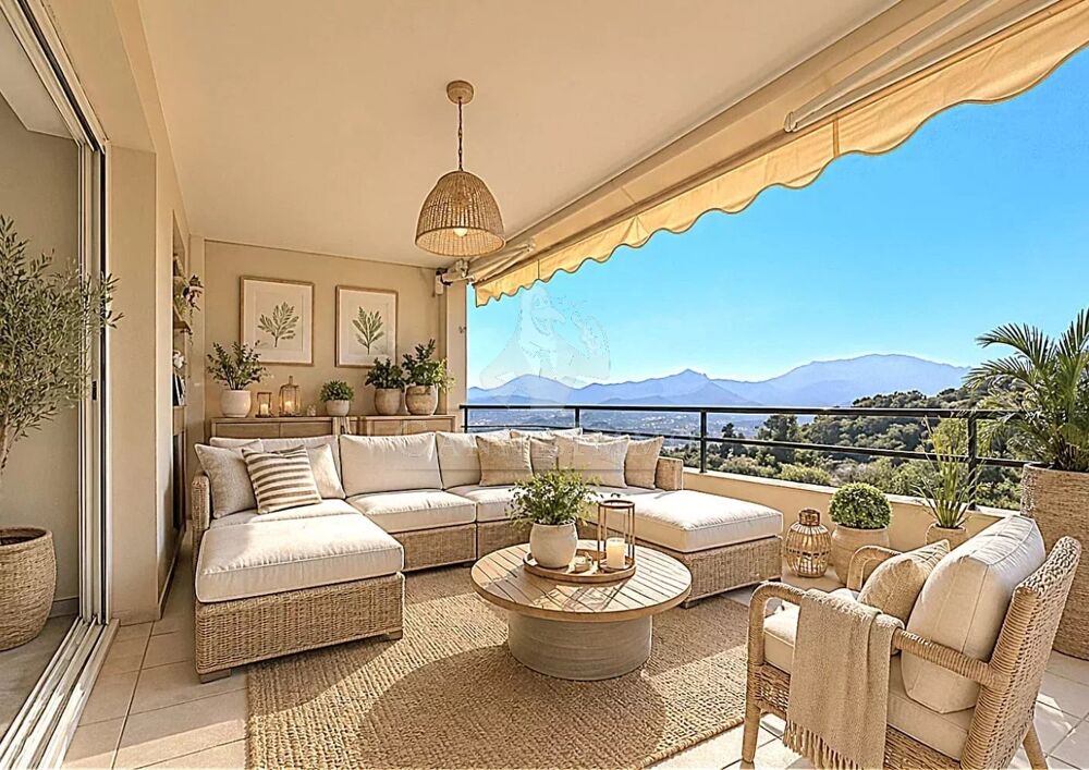 Vente Appartement MANDELIEU 3pièces rénové  2 chambres, 2 salles d''eau terrasse + Mandelieu-la-napoule