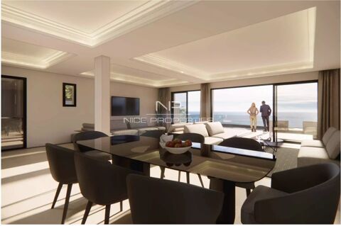   Beaulieu-sur-Mer, maison contemporaine avec piscine et vue mer f Villa - 4 pièce(s) - 184 m²