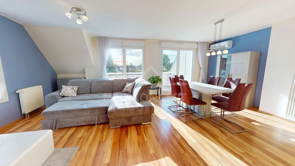 Vente Appartement SCHEIBENHARD – Appartement 3 pièces de 74,3 m² avec garage et ba Scheibenhard