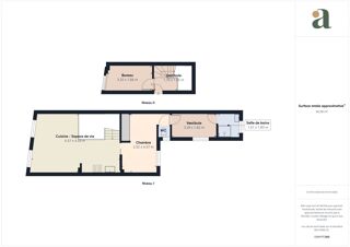  Appartement � vendre 3 pi�ces 54 m�