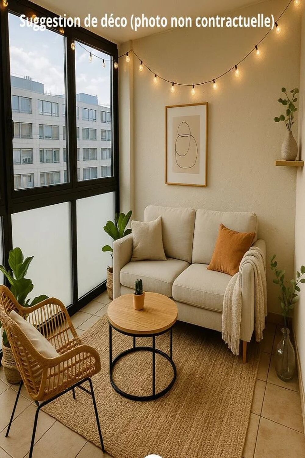 Marseille 8ème  Appartement T2 avec véranda et box fermé