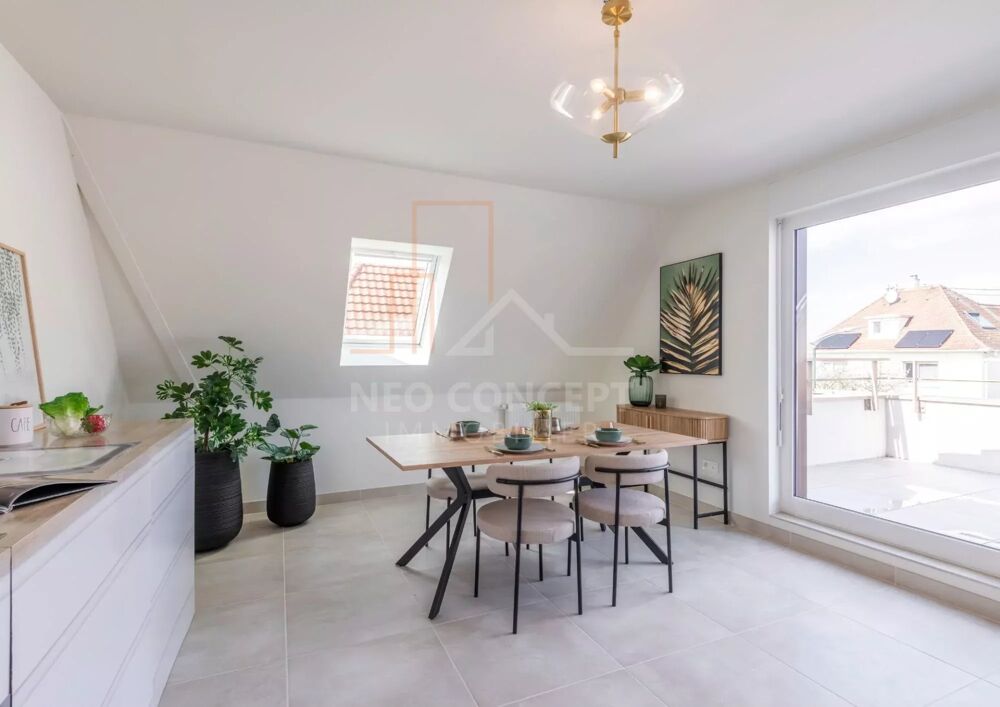 WOLFISHEIM | Appartement 4 pièces | 74,85 m² habitables et 85,45