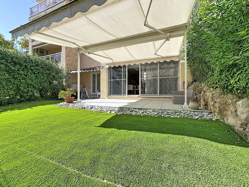 Vente Appartement ANTIBES – 3 PIÈCES – REZ-DE-JARDIN – TERRASSES, PISCINE & GARAGE Antibes