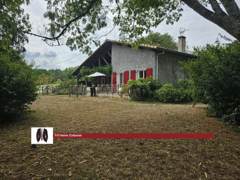 Vente Maison Grande maison landaise de plus de 210 m² sur vaste terrain arbor Cabanac-et-villagrains
