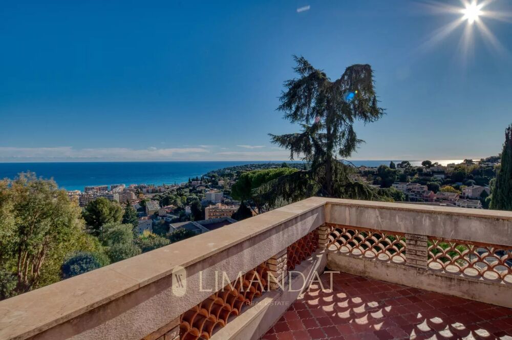 Vente Maison Roquebrune Cap Martin -Rare Opportunité : Villa Vue Mer Panorami Roquebrune-cap-martin