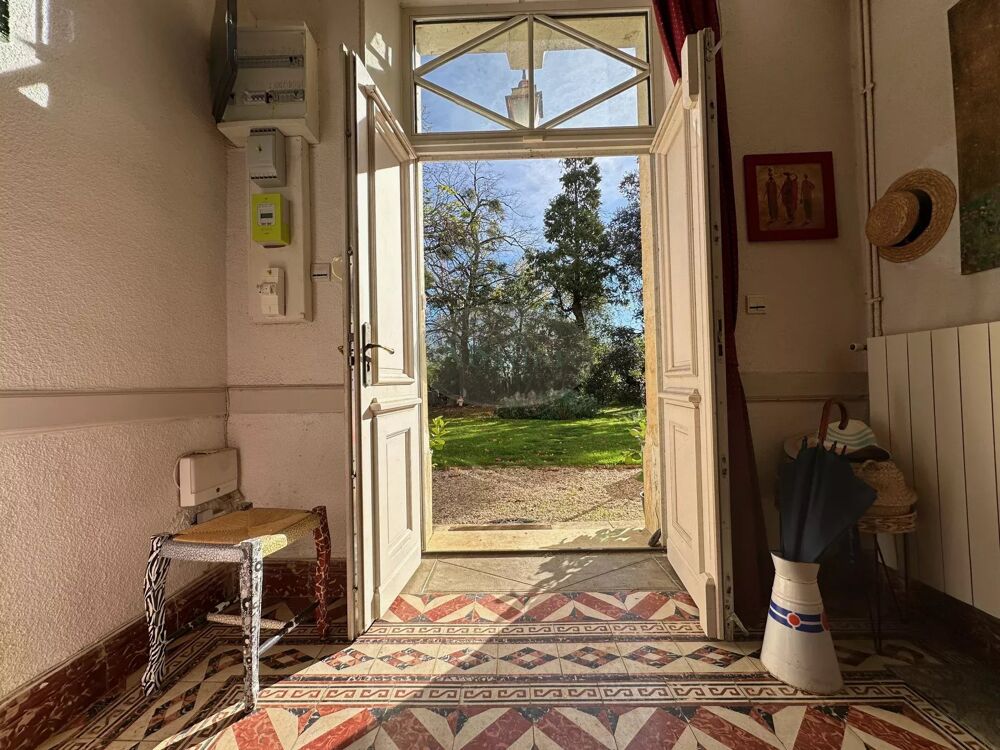 Hôtel particulier, gîte, parc