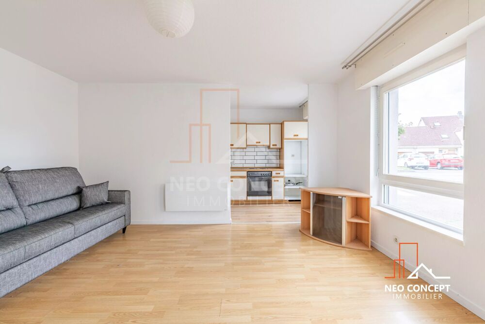 Vente Appartement ILLKIRCH-GRAFFENSTADEN – 2 PIÈCES AVEC LOGGIA ET CAVE Illkirch-graffenstaden