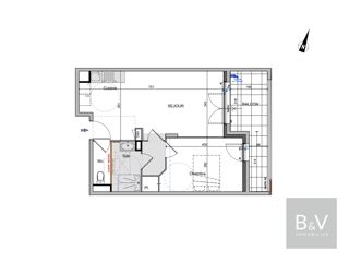  Appartement � vendre 2 pi�ces 46 m�