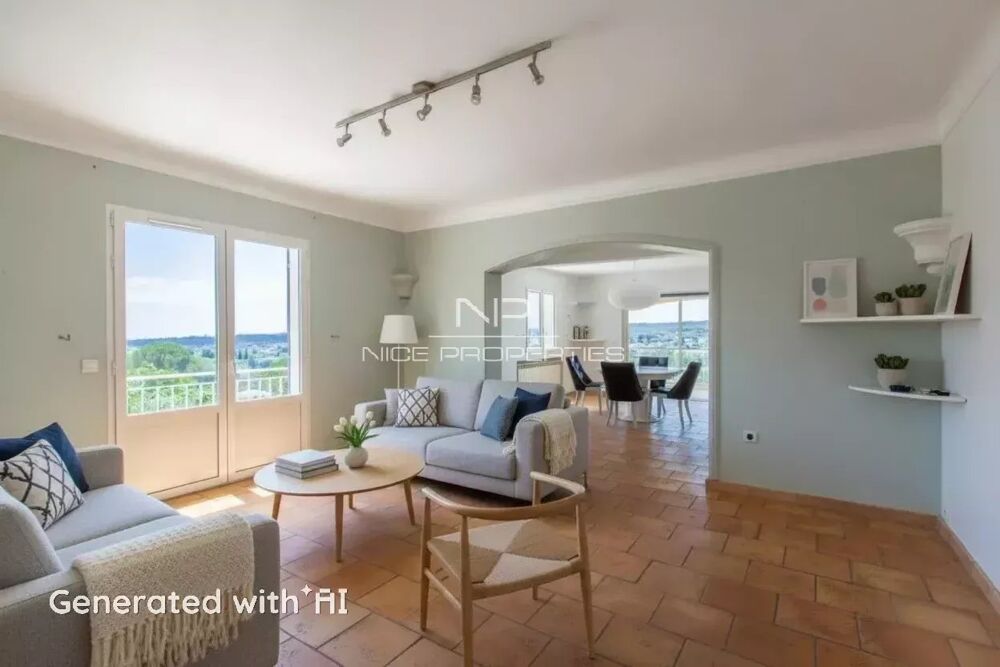 Vente Maison Saint-Paul-de-Vence, jolie villa familiale à moderniser avec pis Saint-paul-de-vence
